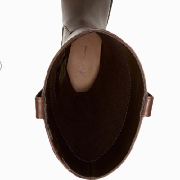 INC international concepts Fawne leather knee hi riding boots - Picture 4 of 4